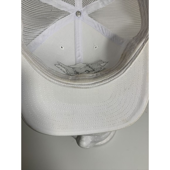 TNT turner Network Television White Mesh Trucker Cap Hat One Size Snapback - Picture 10 of 12